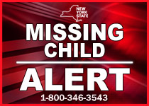NYS Missing Child / College Student Alert