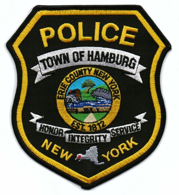 Hamburg Town Police Department Patch